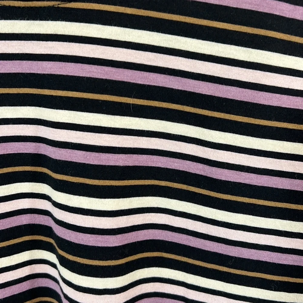 Ava & Viv stripe long sleeve top size 1X - Picture 3 of 11